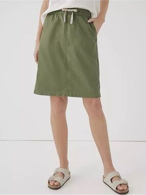 Pact Women's Organic Cotton Daily Twill Skirt Medium